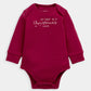 My First Christmas Red Bodysuit