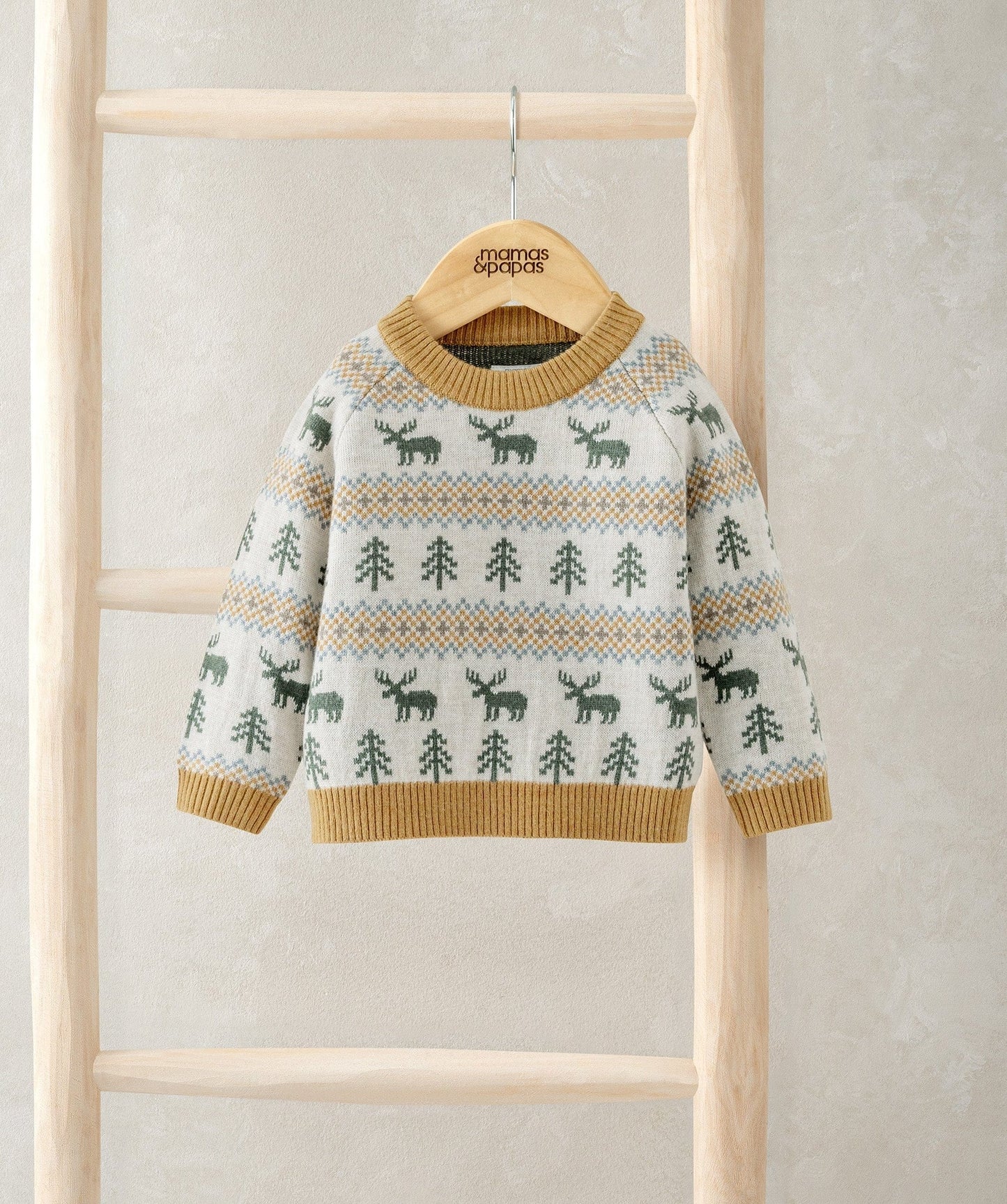 Mamas & Papas Moose Knitted Jumper Jumper