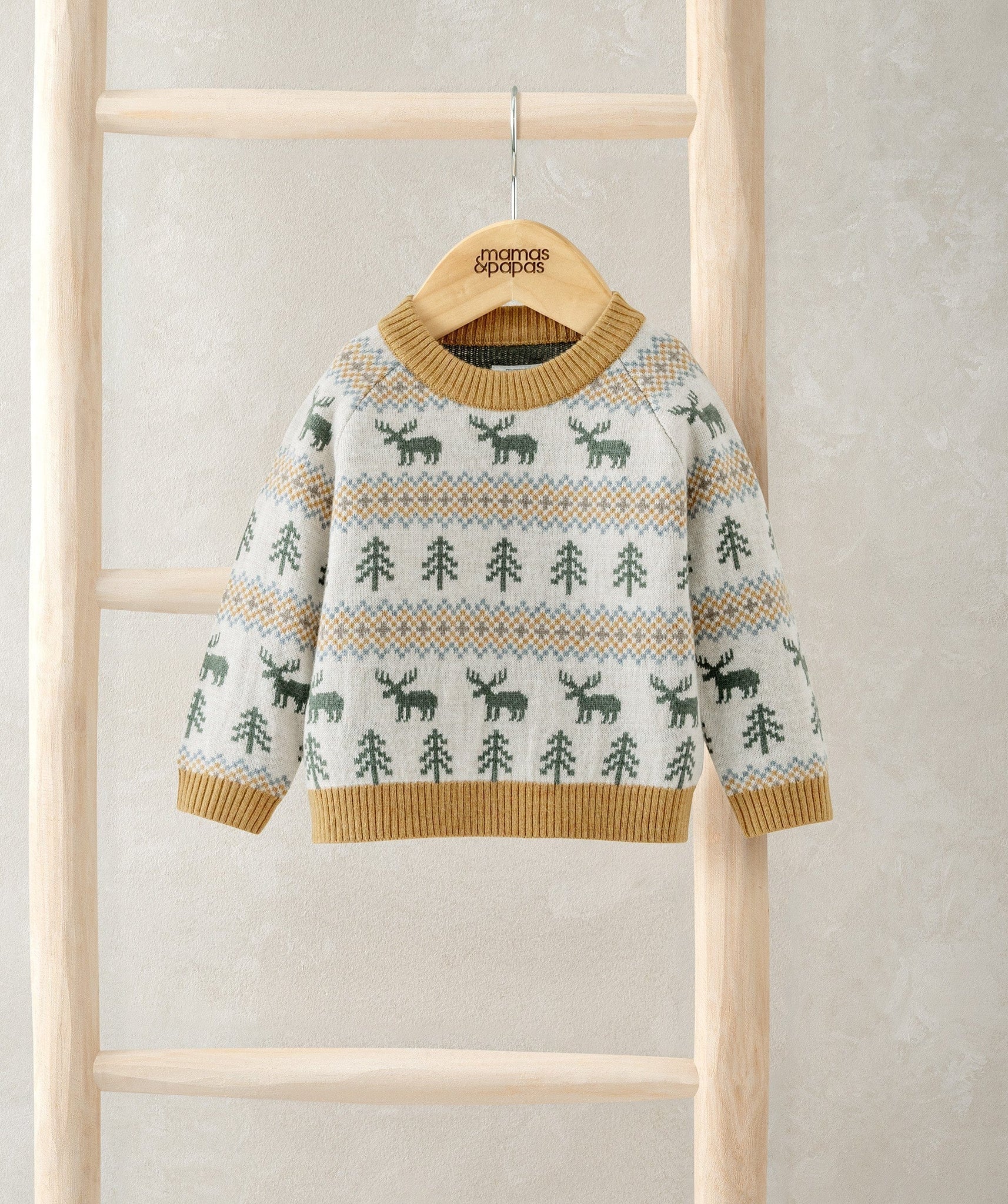 Mamas & Papas Moose Knitted Jumper Jumper