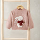Mamas & Papas Pink Bunny Christmas Jumper Jumper