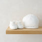 Hello World Hat & Booties - White