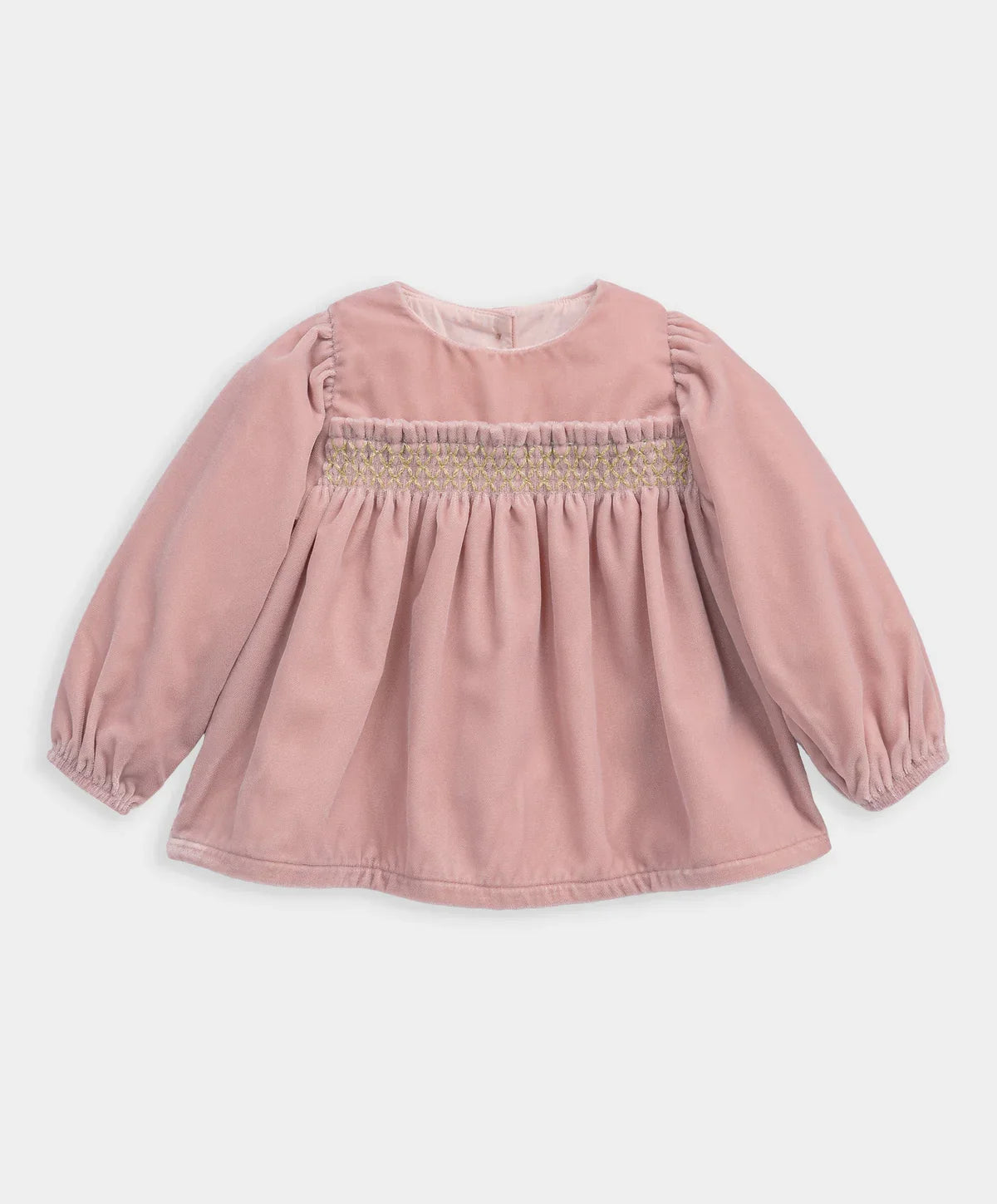 Smock Velvet Dress & Bloomers