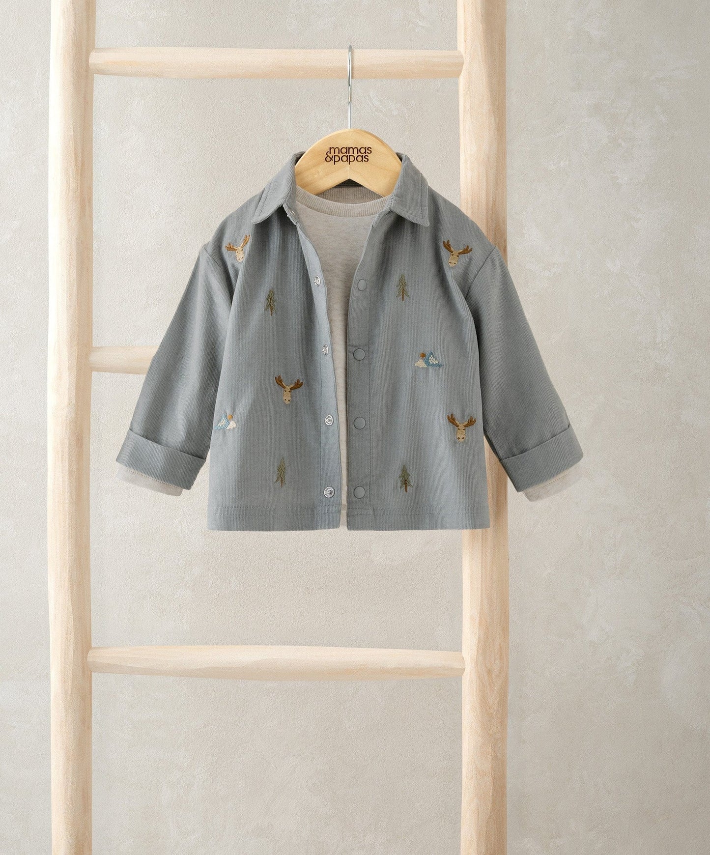 Mamas & Papas Cord Shirt & T-shirt Outfit Set Outfit Set