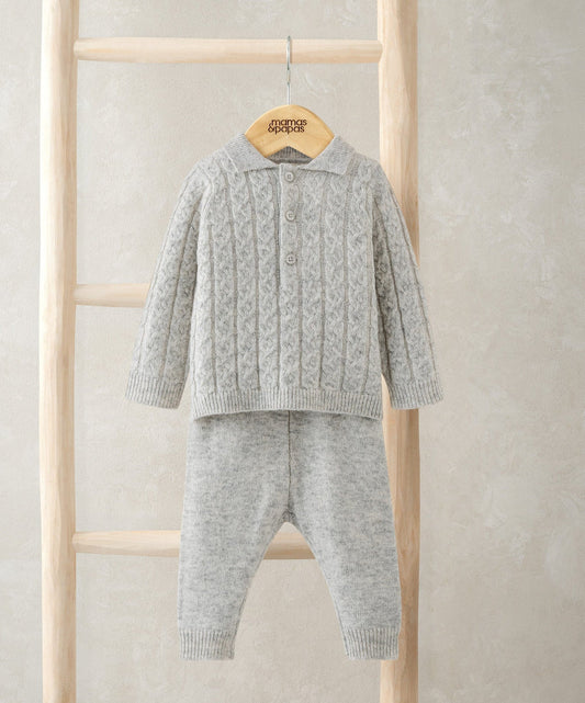 Mamas & Papas Cable Knit Jumper & Trouser Outfit Set Outfit Set