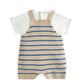 Knitted Dungarees & T-Shirt Set