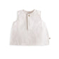 Stripe Sleeveless Top & Linen Shorts