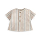 Woven Top & Shorts Outfit Set