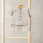 Mamas & Papas Woven Top & Shorts Outfit Set