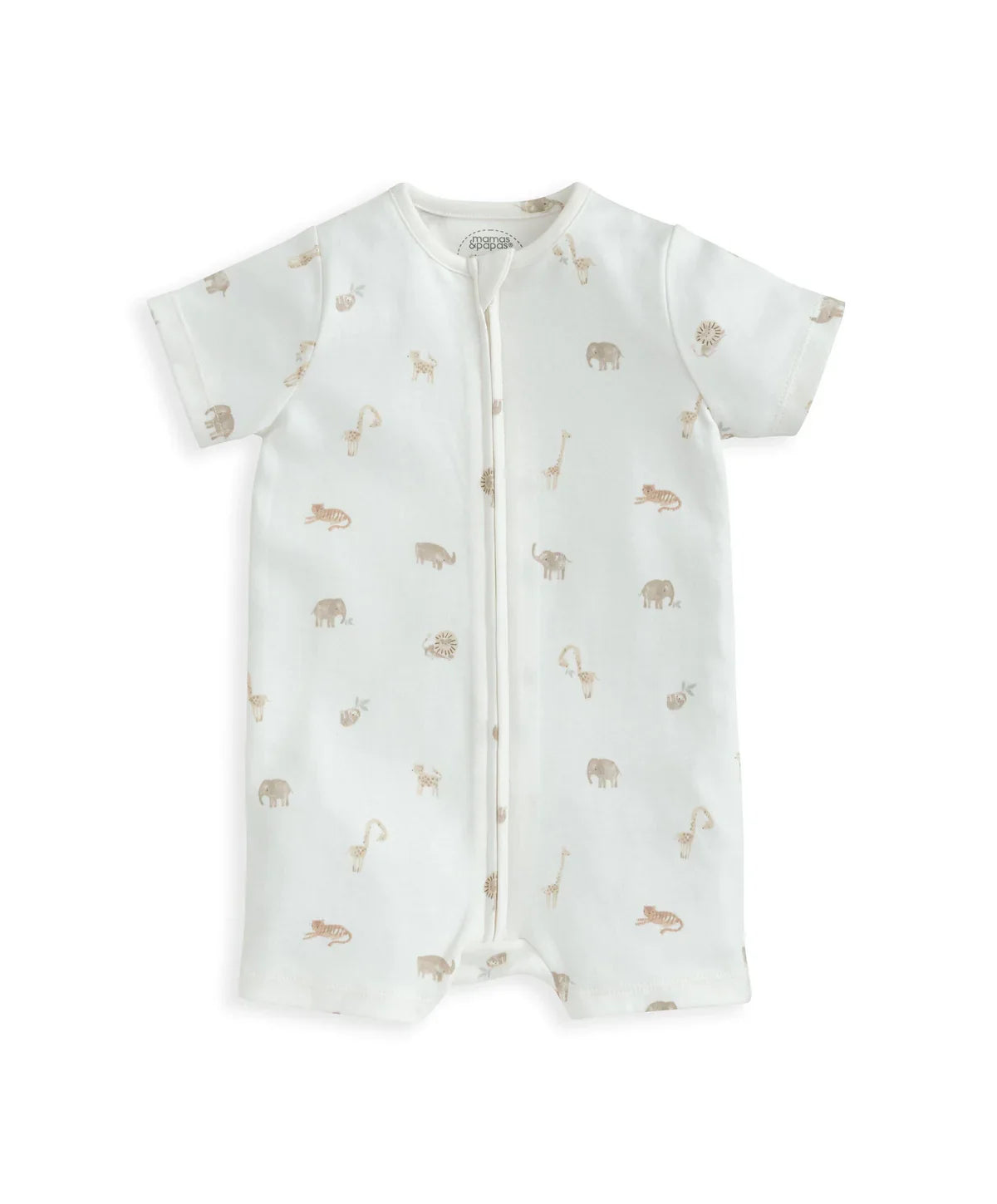 Safari All Over Print Shortie Romper