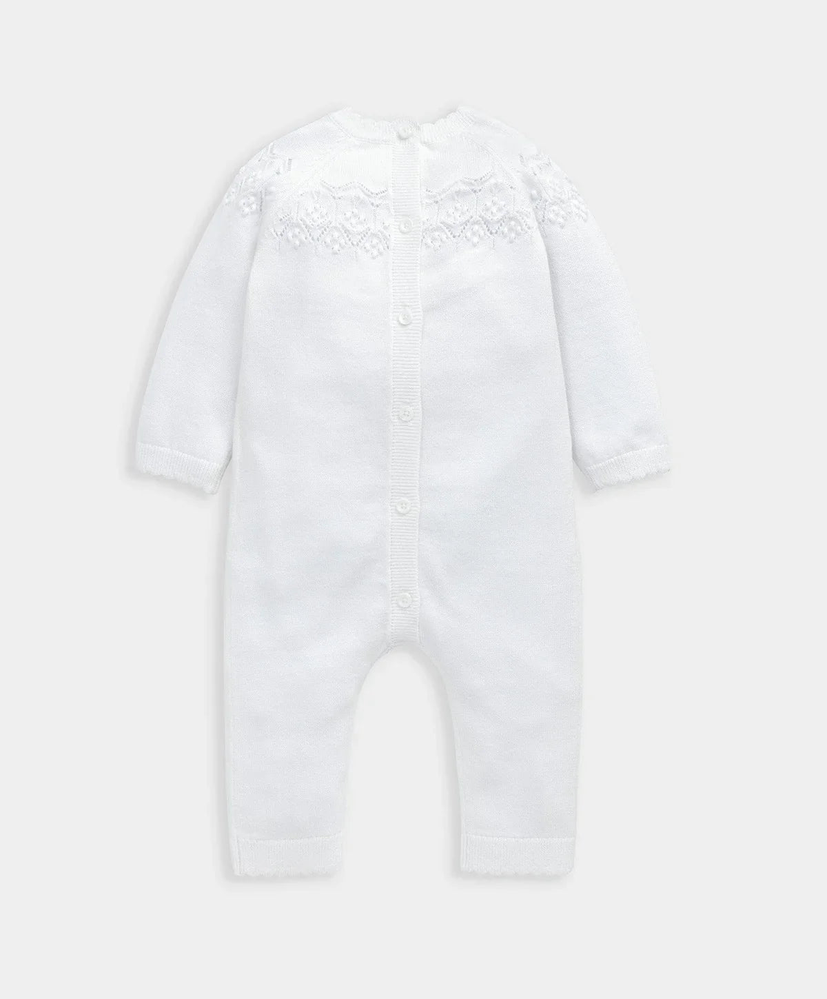 Pointelle Knitted Romper