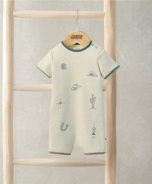 Mamas & Papas Wild West Shortie Romper