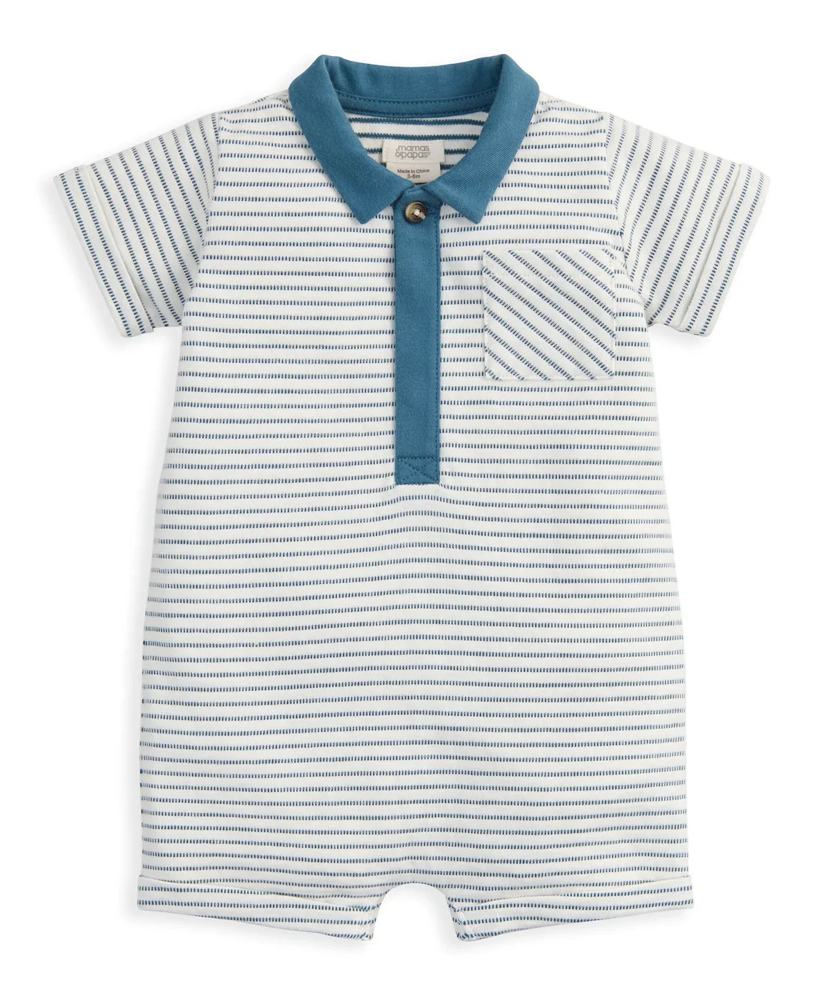 Stripe Polo Romper
