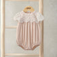 Mamas & Papas Lace Bodice Romper