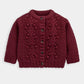 Cherry Bobble Knit Cardigan