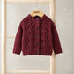 Mamas & Papas Cherry Bobble Knit Cardigan Cardigan