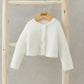 Mamas & Papas White Fluffy Cardigan Cardigan