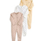 Heritage Floral Sleepsuits (Pack of 3)