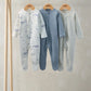 Mamas & Papas Whale Sleepsuits (Pack of 3)