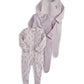 Lavendar Sleepsuits (Pack of 3)