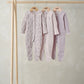 Mamas & Papas Lavendar Sleepsuits (Pack of 3)