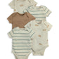 Rhino Short Sleeve Bodysuits (Pack of 5)