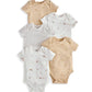 Duckling Short-Sleeved Bodysuits (Pack of 5)