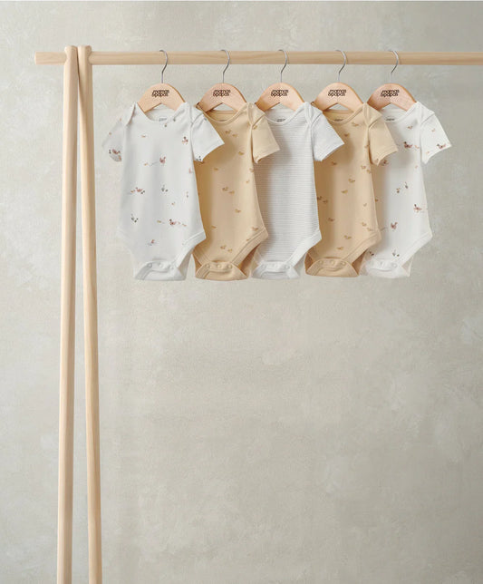 Mamas & Papas Duckling Short-Sleeved Bodysuits (Pack of 5)