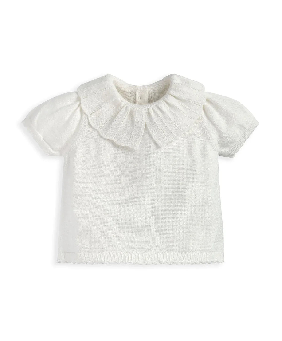 Knitted White Top