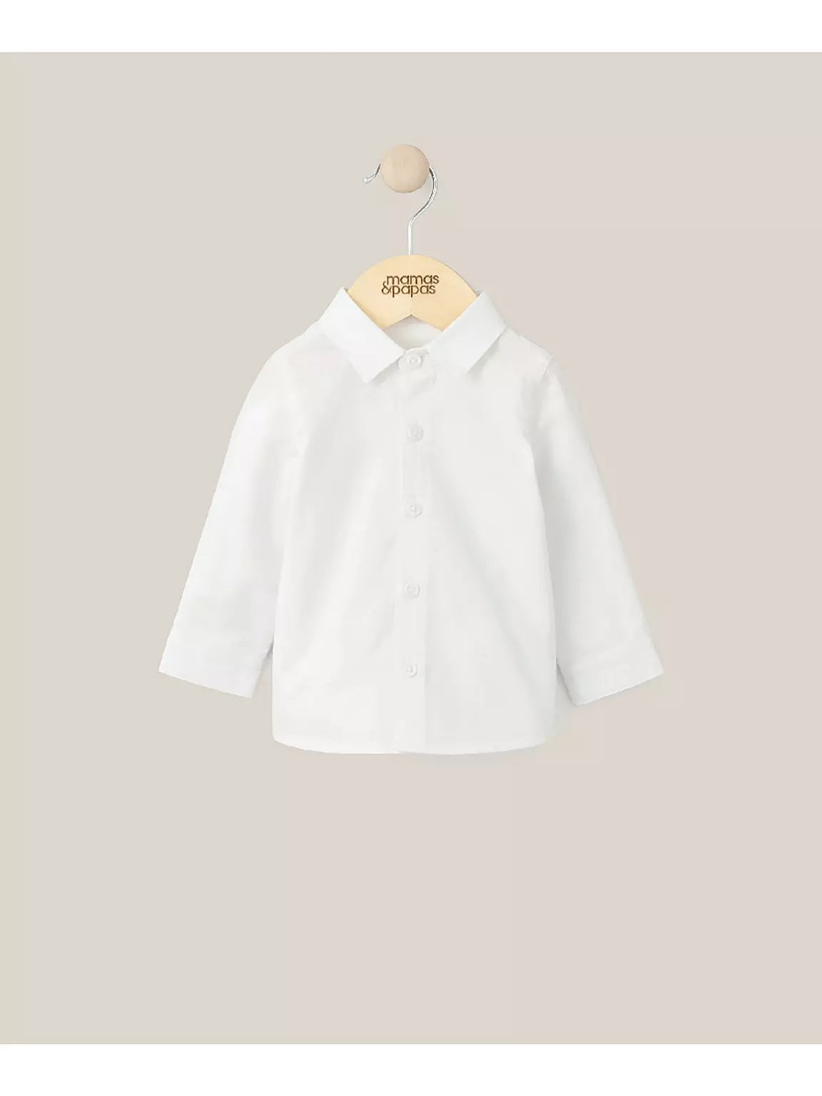 Baby Boys Shirt - White
