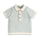Jacquard Knitted Polo Shirt