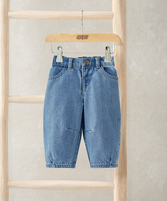 Mamas & Papas Barrel Leg Jean Jeans