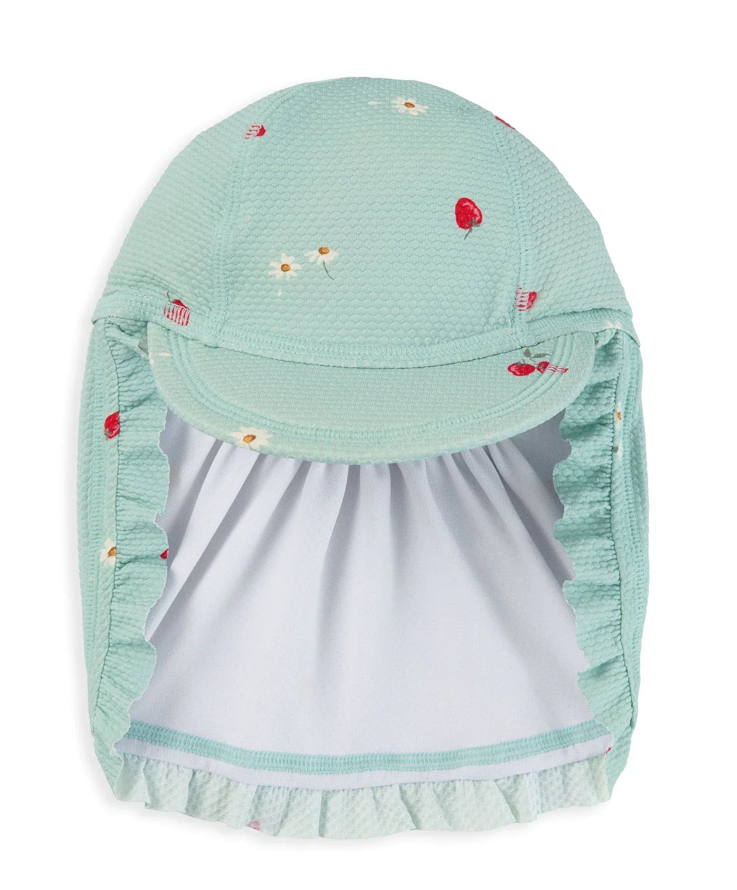 Strawberry Peaked Sunhat