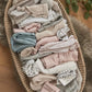 Organic Cotton Ribbed Hat - Oatmeal