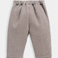 Grey Smart Check Trousers