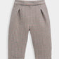 Grey Smart Check Trousers
