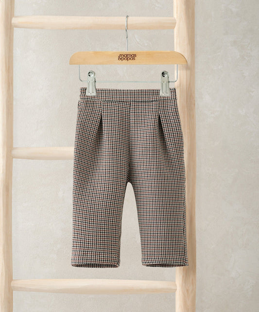 Mamas & Papas Grey Smart Check Trousers Trouser