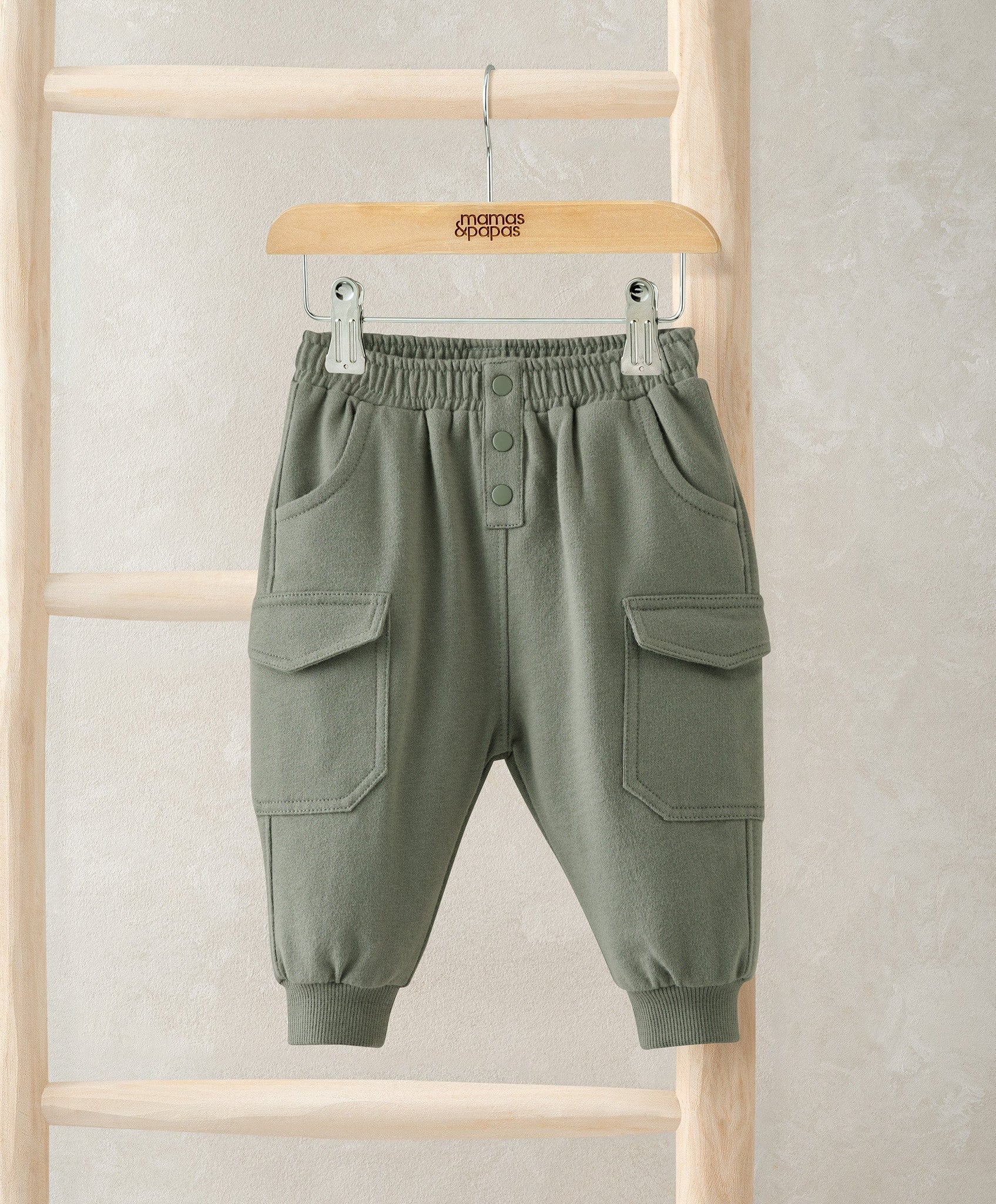 Mamas & Papas Green Cargo Jogger Cargo Jogger