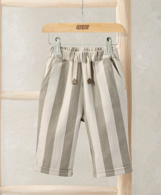 Mamas & Papas Striped Twill Joggers