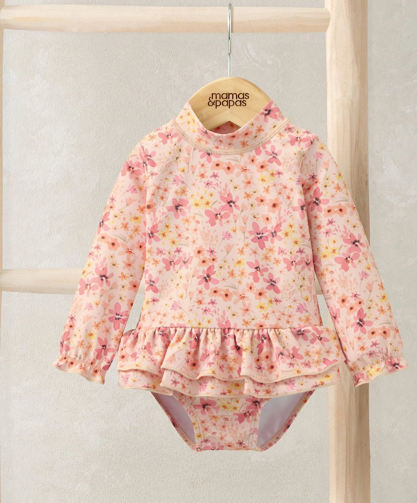 Mamas & Papas Floral Swimsuit