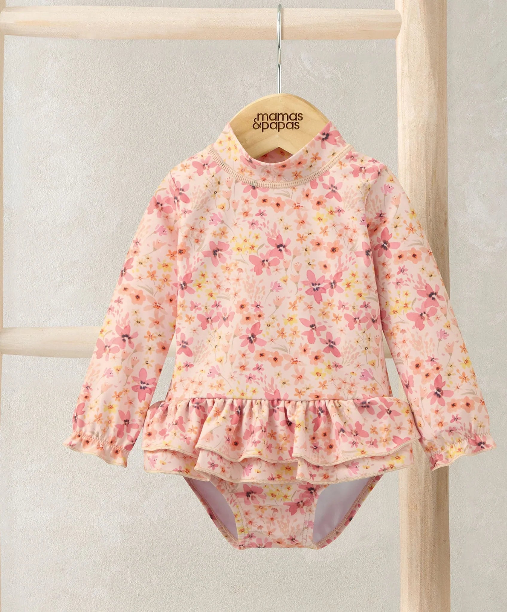 Mamas & Papas Floral Swimsuit