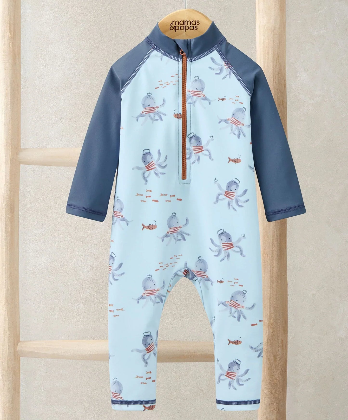 Mamas & Papas Squid Print Rashsuit