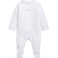 Born in 2026 Embroidered All In One White