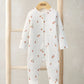 Mamas & Papas Strawberry Zip Sleepsuit