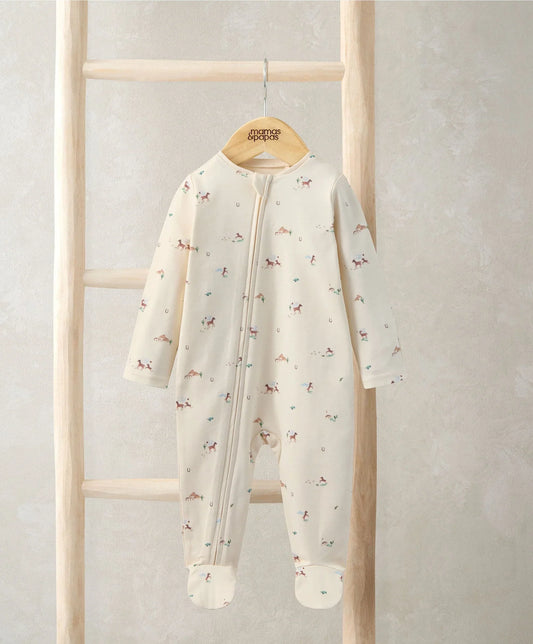 Mamas & Papas Rodeo Zip Sleepsuit