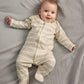 Ribbed Stripe Sleepsuit