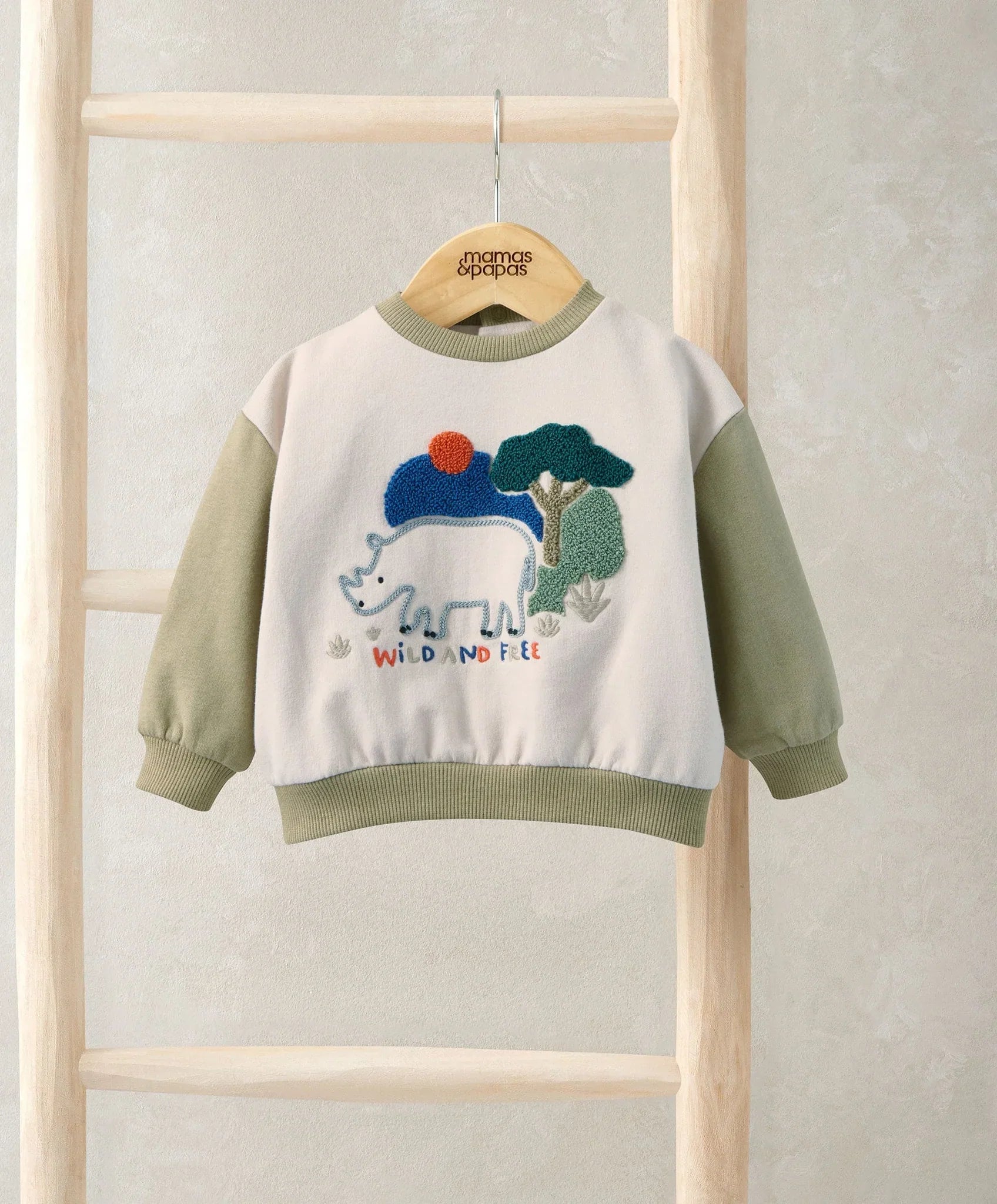 Mamas & Papas Wild & Free Sweatshirt
