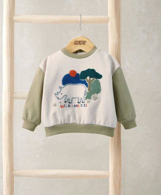 Mamas & Papas Wild & Free Sweatshirt