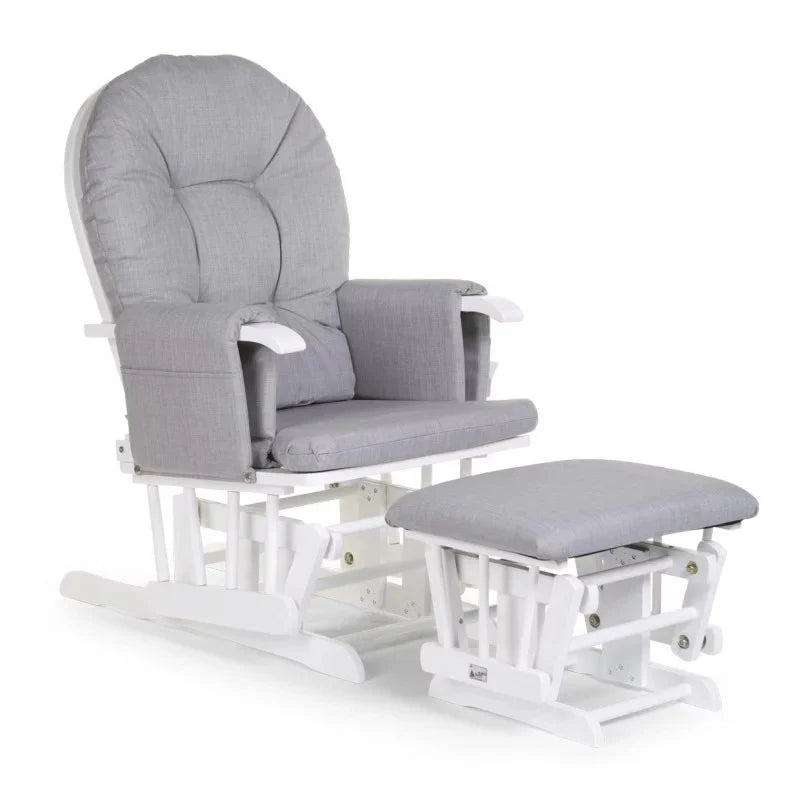 Chaise d'allaitement en toile - Gris clair