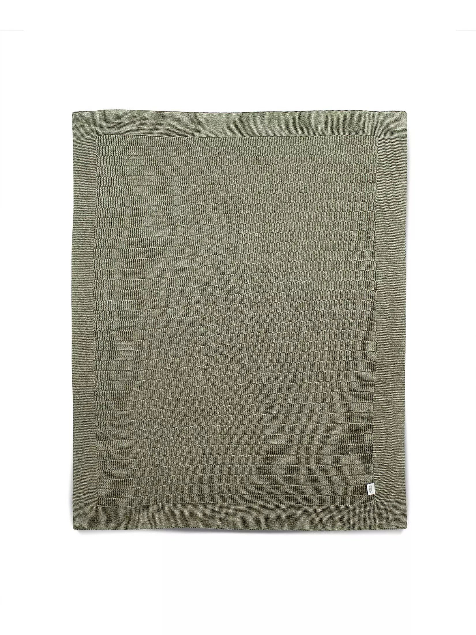 Mamas & Papas Born To Be Wild - Knitted Blanket Khaki Rib | Mamas & Papas, Babies, Nursing, Blanket