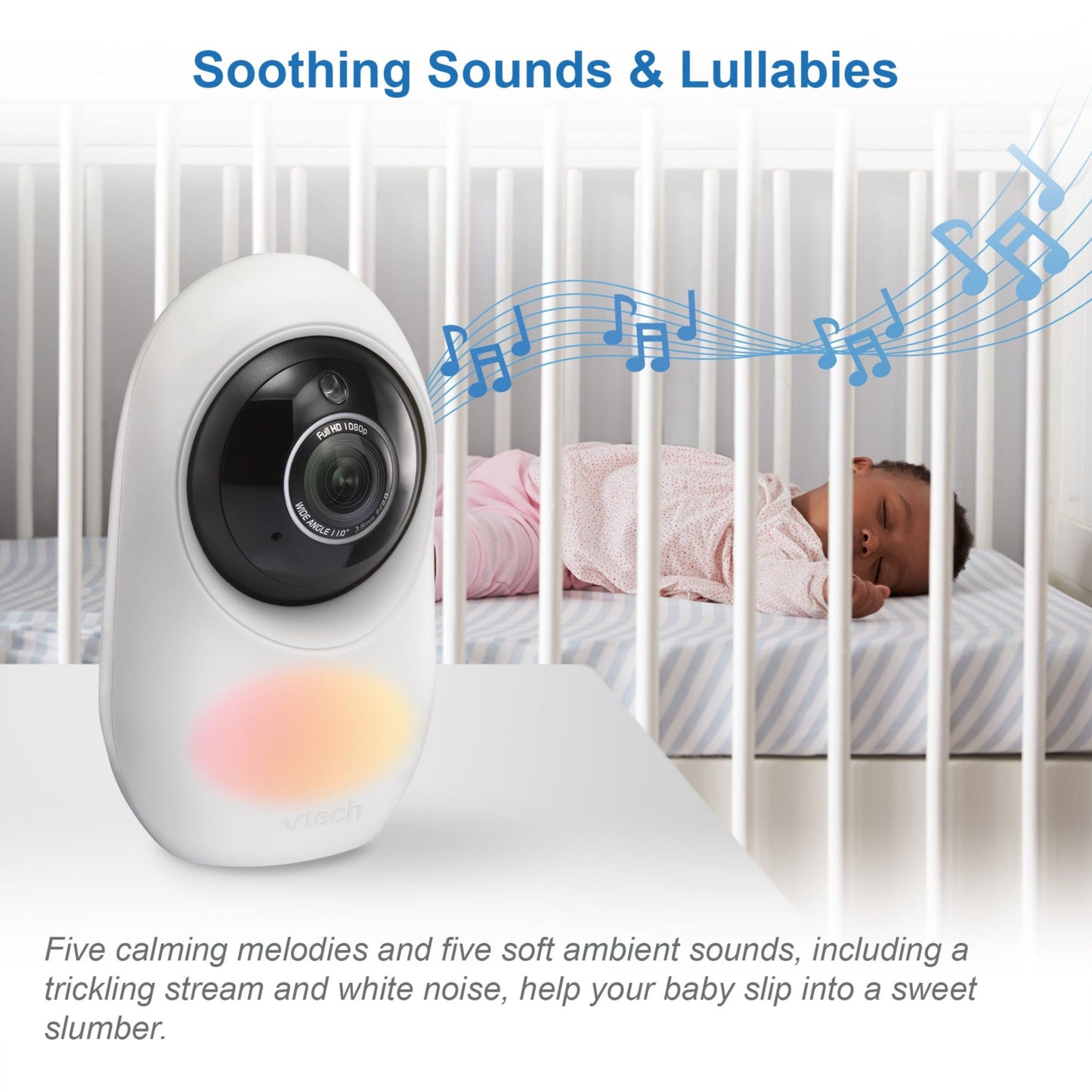 2.8'' Smart Wi-Fi 1080p Video Monitor with Remote Access